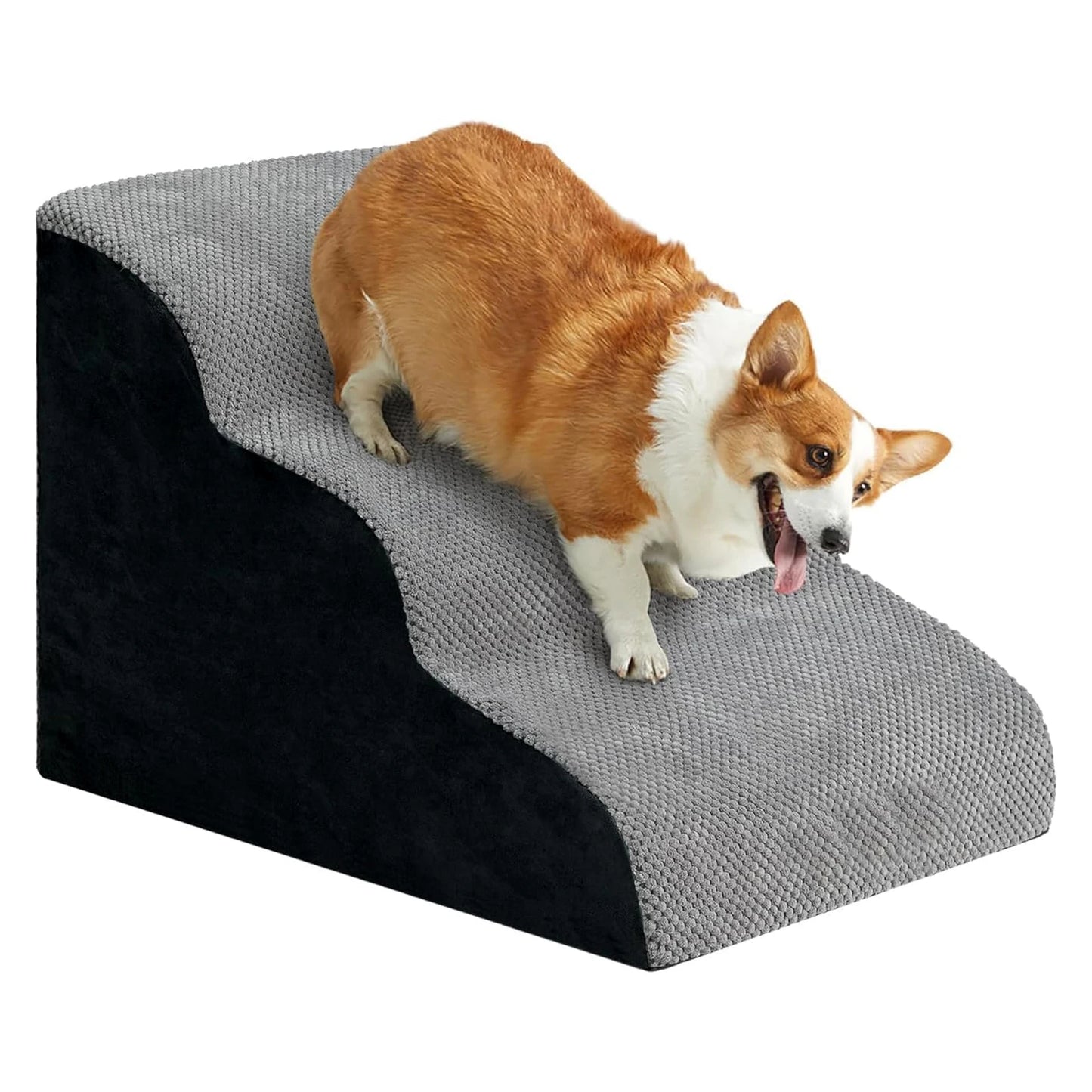 Pet Steps Non-Slip Stairs for Dogs & Cats - Washable, 3-5 Steps