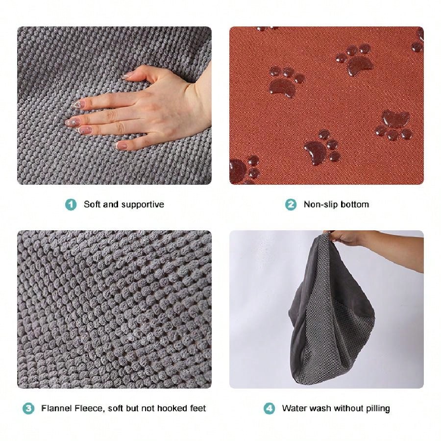 Pet Steps Non-Slip Stairs for Dogs & Cats - Washable, 3-5 Steps